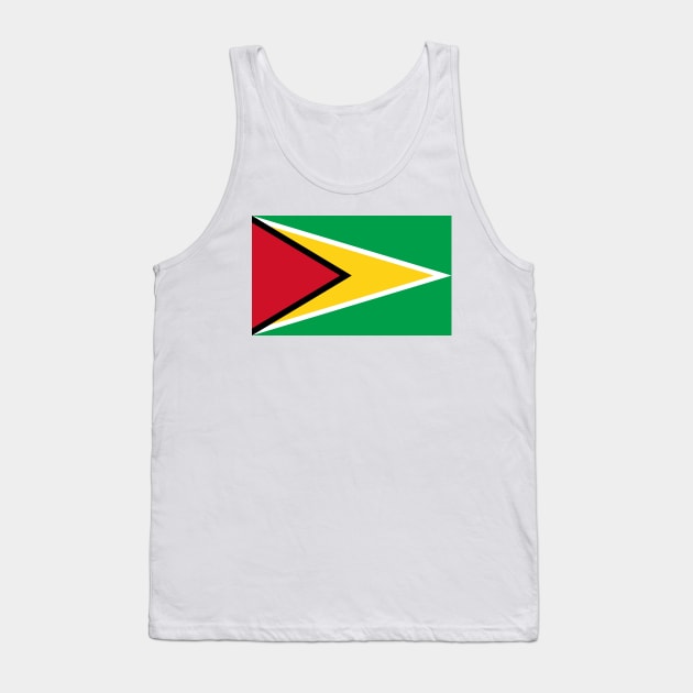 Flag of Guyana Tank Top by COUNTRY FLAGS